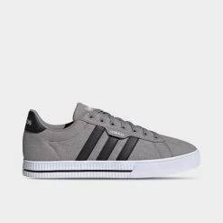 Men's Adidas Essentials Daily 3.0 Casual Shoes Dove Grey/Core Black/Cloud White - FW3270 031