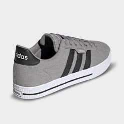 Men's Adidas Essentials Daily 3.0 Casual Shoes Dove Grey/Core Black/Cloud White - FW3270 031 -Stealth Fit Shop FW3270 031 P4