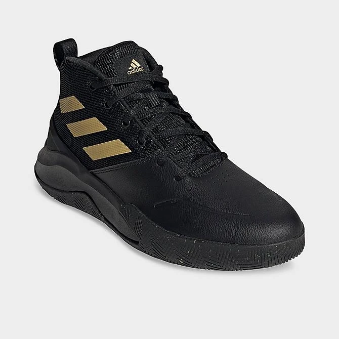 Men's Adidas OwnTheGame Basketball Shoes Core Black/Matte Gold/Core Black - FW4562 001 4 Men's Adidas OwnTheGame Basketball Shoes Core Black/Matte Gold/Core Black - FW4562 001 - Image 2