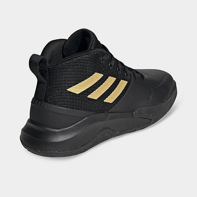 Men's Adidas OwnTheGame Basketball Shoes Core Black/Matte Gold/Core Black - FW4562 001 6 Men's Adidas OwnTheGame Basketball Shoes Core Black/Matte Gold/Core Black - FW4562 001 - Image 4