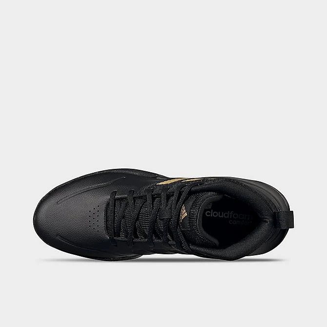Men's Adidas OwnTheGame Basketball Shoes Core Black/Matte Gold/Core Black - FW4562 001 7 Men's Adidas OwnTheGame Basketball Shoes Core Black/Matte Gold/Core Black - FW4562 001 - Image 5