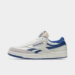 Men's Reebok Club C Revenge Vintage Casual Shoes Chalk/Collegiate Royal/Excellent Red - FW4863 170