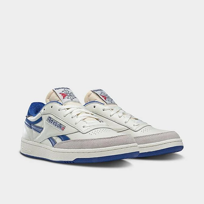 Men's Reebok Club C Revenge Vintage Casual Shoes Chalk/Collegiate Royal/Excellent Red - FW4863 170 4 Men's Reebok Club C Revenge Vintage Casual Shoes Chalk/Collegiate Royal/Excellent Red - FW4863 170 - Image 2