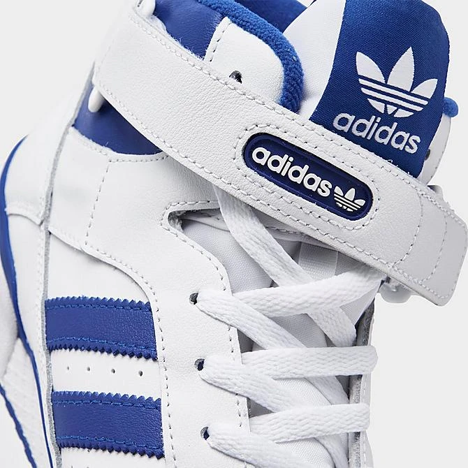 Men's Adidas Originals Forum Mid Casual Shoes White/Team Royal Blue/White - FY4976 100 5 Men's Adidas Originals Forum Mid Casual Shoes White/Team Royal Blue/White - FY4976 100 - Image 3