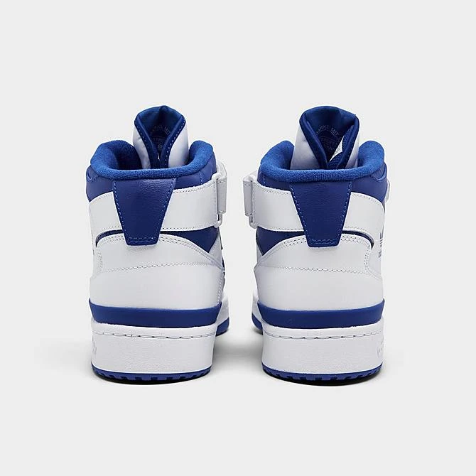 Men's Adidas Originals Forum Mid Casual Shoes White/Team Royal Blue/White - FY4976 100 6 Men's Adidas Originals Forum Mid Casual Shoes White/Team Royal Blue/White - FY4976 100 - Image 4