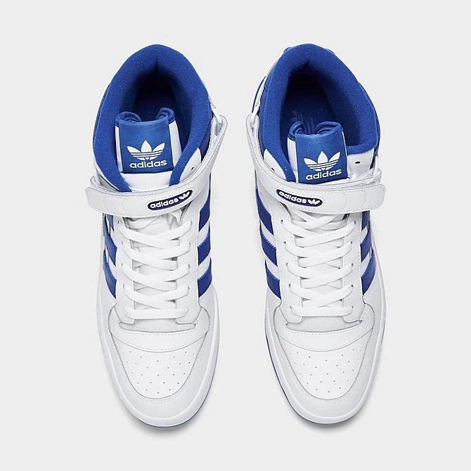 Men's Adidas Originals Forum Mid Casual Shoes White/Team Royal Blue/White - FY4976 100 7 Men's Adidas Originals Forum Mid Casual Shoes White/Team Royal Blue/White - FY4976 100 - Image 5