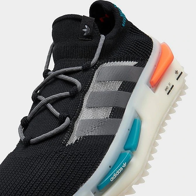 Men's Adidas Originals NMD_S1 Casual Shoes Black/Grey/Off White - FZ5706 001 5 Men's Adidas Originals NMD_S1 Casual Shoes Black/Grey/Off White - FZ5706 001 - Image 3