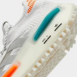 Men's Adidas Originals NMD_S1 Casual Shoes White/Solid Grey/Off White - FZ5707 100 -Stealth Fit Shop FZ5707 100 P3