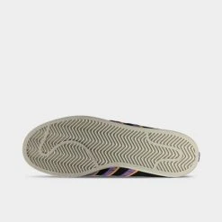 Men's Adidas Originals Superstar Casual Shoes Black/Violet Fusion/Cream White - FZ6475 001 -Stealth Fit Shop FZ6475 001 P6