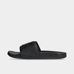 Men's Adidas Adilette Comfort Slide Sandals Black/Carbon/Black - GV9736 001 -Stealth Fit Shop GV9736 001 P3