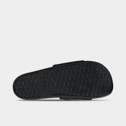 Men's Adidas Adilette Comfort Slide Sandals Black/Carbon/Black - GV9736 001 -Stealth Fit Shop GV9736 001 P6
