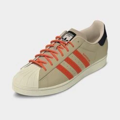 Men's Adidas Originals Superstar Casual Shoes Sand Strata/Magic Beige/Ink - GW2176 270 6 Men's Adidas Originals Superstar Casual Shoes Sand Strata/Magic Beige/Ink - GW2176 270 -Stealth Fit Shop GW2176 270 P2