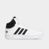 Men's Adidas Hoops 3.0 Mid Classic Vintage Casual Shoes Black/Black/White - GW3019 001 -Stealth Fit Shop GW3019 001 P1