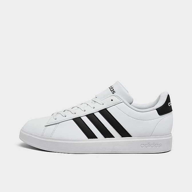 Men's Adidas Essentials Grand Court 2.0 Casual Shoes Cloud White/Core Black/Cloud White - GW9195 100 3 Men's Adidas Essentials Grand Court 2.0 Casual Shoes Cloud White/Core Black/Cloud White - GW9195 100