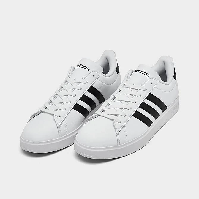Men's Adidas Essentials Grand Court 2.0 Casual Shoes Cloud White/Core Black/Cloud White - GW9195 100 4 Men's Adidas Essentials Grand Court 2.0 Casual Shoes Cloud White/Core Black/Cloud White - GW9195 100 - Image 2