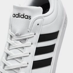 Men's Adidas Essentials Grand Court 2.0 Casual Shoes Cloud White/Core Black/Cloud White - GW9195 100 10 Men's Adidas Essentials Grand Court 2.0 Casual Shoes Cloud White/Core Black/Cloud White - GW9195 100 -Stealth Fit Shop GW9195 100 P3
