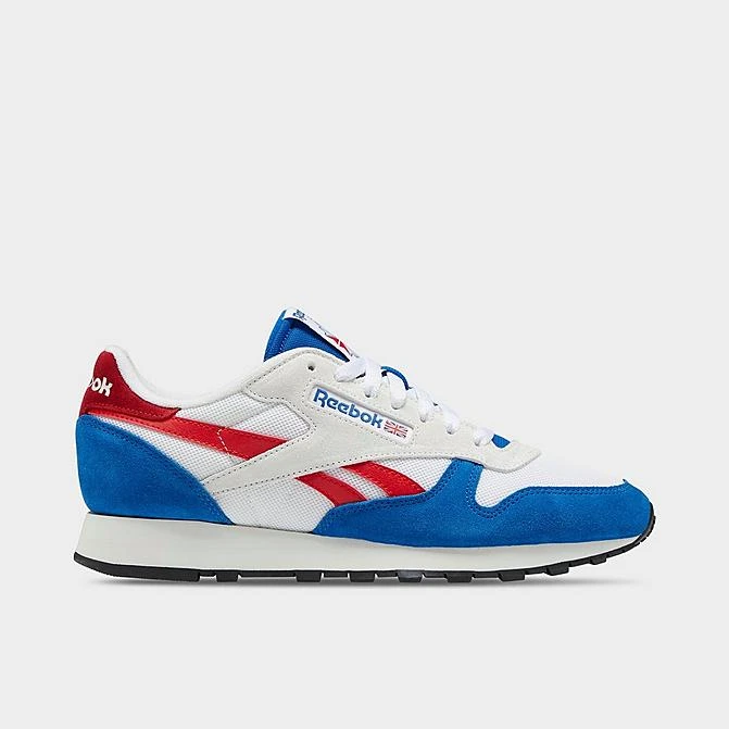 Men's Reebok Classic Leather Casual Shoes Vector Blue/Footwear White/Vector Red - GX2257 400 3 Men's Reebok Classic Leather Casual Shoes Vector Blue/Footwear White/Vector Red - GX2257 400