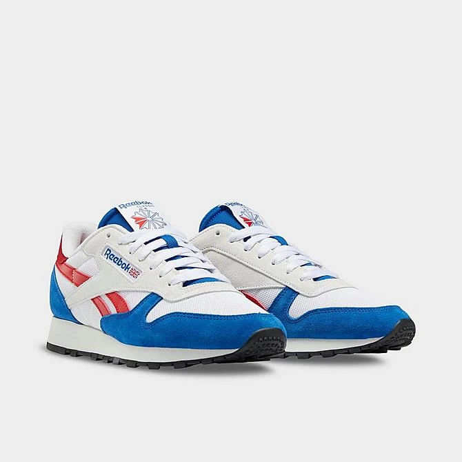 Men's Reebok Classic Leather Casual Shoes Vector Blue/Footwear White/Vector Red - GX2257 400 4 Men's Reebok Classic Leather Casual Shoes Vector Blue/Footwear White/Vector Red - GX2257 400 - Image 2