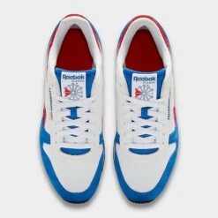 Men's Reebok Classic Leather Casual Shoes Vector Blue/Footwear White/Vector Red - GX2257 400 12 Men's Reebok Classic Leather Casual Shoes Vector Blue/Footwear White/Vector Red - GX2257 400 -Stealth Fit Shop GX2257 400 P5