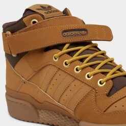 Men's Adidas Originals Forum Mid Casual Shoes Mesa/Brown/Gum - GX7079 250 10 Men's Adidas Originals Forum Mid Casual Shoes Mesa/Brown/Gum - GX7079 250 -Stealth Fit Shop GX7079 250 P3