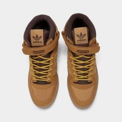 Men's Adidas Originals Forum Mid Casual Shoes Mesa/Brown/Gum - GX7079 250 12 Men's Adidas Originals Forum Mid Casual Shoes Mesa/Brown/Gum - GX7079 250 -Stealth Fit Shop GX7079 250 P5