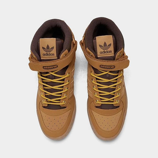 Men's Adidas Originals Forum Mid Casual Shoes Mesa/Brown/Gum - GX7079 250 7 Men's Adidas Originals Forum Mid Casual Shoes Mesa/Brown/Gum - GX7079 250 - Image 5