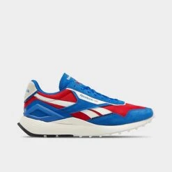 Men's Reebok Classic Leather Legacy AZ Casual Shoes Vector Blue/Vector Red/Chalk - GX9346 400