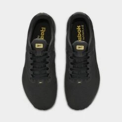 Men's Reebok Nano X2 Training Shoes Core Black/Pure Grey/Matte Gold - GX9916 001 -Stealth Fit Shop GX9916 001 P5