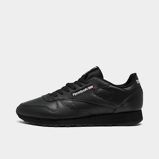 Men's Reebok Classic Leather Casual Shoes Core Black/Core Black/Pure Grey 5 - GY0955 001 3 Men's Reebok Classic Leather Casual Shoes Core Black/Core Black/Pure Grey 5 - GY0955 001