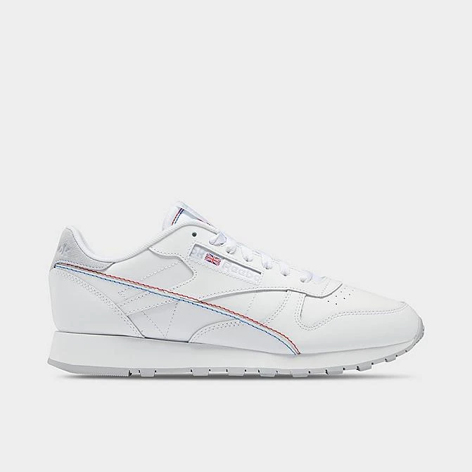 Men's Reebok Classic Leather Casual Shoes Footwear White/Footwear White/Vector Blue - GY1520 100 3 Men's Reebok Classic Leather Casual Shoes Footwear White/Footwear White/Vector Blue - GY1520 100