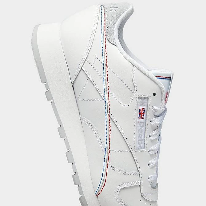Men's Reebok Classic Leather Casual Shoes Footwear White/Footwear White/Vector Blue - GY1520 100 5 Men's Reebok Classic Leather Casual Shoes Footwear White/Footwear White/Vector Blue - GY1520 100 - Image 3