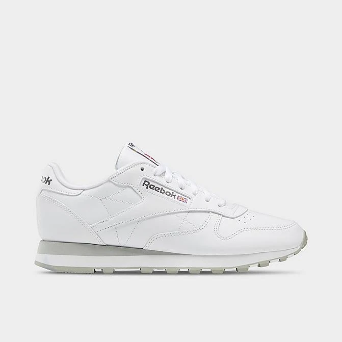 Men's Reebok Classic Leather Casual Shoes Footwear White/Pure Grey 3/Pure Grey 7 - GY3558 100 3 Men's Reebok Classic Leather Casual Shoes Footwear White/Pure Grey 3/Pure Grey 7 - GY3558 100