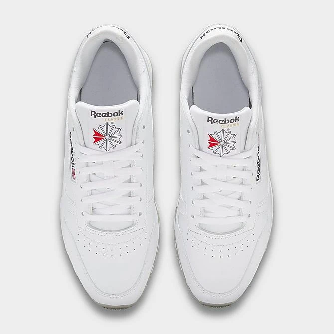 Men's Reebok Classic Leather Casual Shoes Footwear White/Pure Grey 3/Pure Grey 7 - GY3558 100 7 Men's Reebok Classic Leather Casual Shoes Footwear White/Pure Grey 3/Pure Grey 7 - GY3558 100 - Image 5