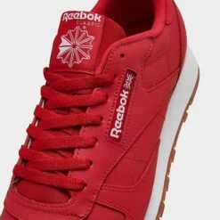 Men's Reebok Classic Leather Casual Shoes Vector Red/Footwear White/Reebok Rubber Gum-03 - GY3601 630 10 Men's Reebok Classic Leather Casual Shoes Vector Red/Footwear White/Reebok Rubber Gum-03 - GY3601 630 -Stealth Fit Shop GY3601 630 P3