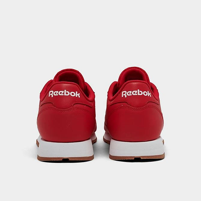 Men's Reebok Classic Leather Casual Shoes Vector Red/Footwear White/Reebok Rubber Gum-03 - GY3601 630 6 Men's Reebok Classic Leather Casual Shoes Vector Red/Footwear White/Reebok Rubber Gum-03 - GY3601 630 - Image 4