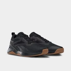 Men's Reebok Nanoflex V2 Training Shoes Core Black/Pure Grey/Gum - GY6214 001 9 Men's Reebok Nanoflex V2 Training Shoes Core Black/Pure Grey/Gum - GY6214 001 -Stealth Fit Shop GY6214 001 P2