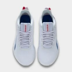Men's Reebok Flexagon Force 4 Training Shoes Footwear White/Vector Blue/Vector Red - GY6244 100 -Stealth Fit Shop GY6244 100 P5