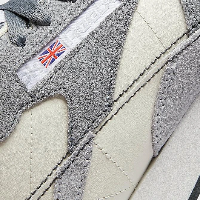 Men's Reebok Classic Leather Casual Shoes Cold Grey 5/Cold Grey 2/Chalk - GY8816 074 5 Men's Reebok Classic Leather Casual Shoes Cold Grey 5/Cold Grey 2/Chalk - GY8816 074 - Image 3