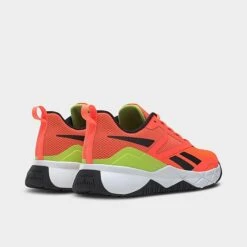 Men's Reebok NFX Trainers Training Shoes Orange Flare/Core Black/Acid Yellow - GY9770 840 -Stealth Fit Shop GY9770 840 P4