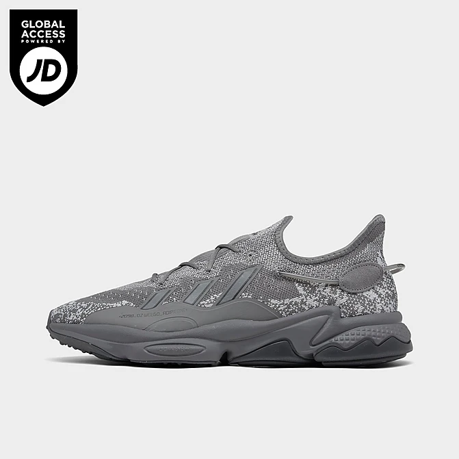 Men's Adidas Originals Ozweego Knit Casual Shoes Grey Four - GZ1451 023 3 Men's Adidas Originals Ozweego Knit Casual Shoes Grey Four - GZ1451 023