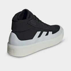 Adidas Essentials Znsored Hi Casual Shoes Black/White/White - GZ2293 001 -Stealth Fit Shop GZ2293 001 P4