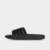 Men's Adidas Adilette Shower Slide Sandals Core Black/Core Black/Core Black - GZ3772 001 -Stealth Fit Shop GZ3772 001 P1