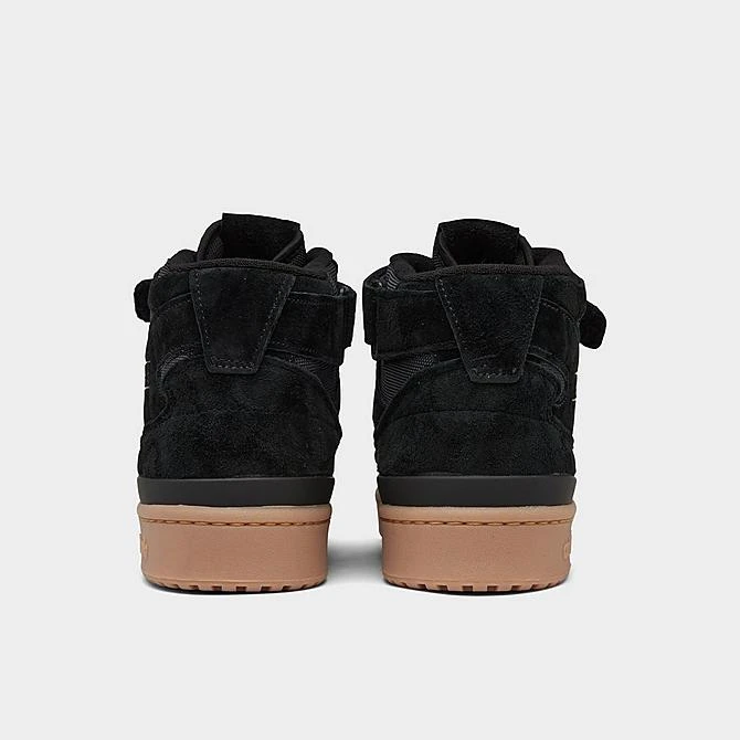 Men's Adidas Originals Forum Mid Casual Shoes Black/Black/Gum - GZ4620 001 6 Men's Adidas Originals Forum Mid Casual Shoes Black/Black/Gum - GZ4620 001 - Image 4