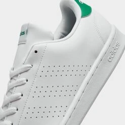 Men's Adidas Essentials Lite Racer Adapt 3.0 Slip-On Casual Shoes Footwear White/Footwear White/Green - GZ5300 100 -Stealth Fit Shop GZ5300 100 P3