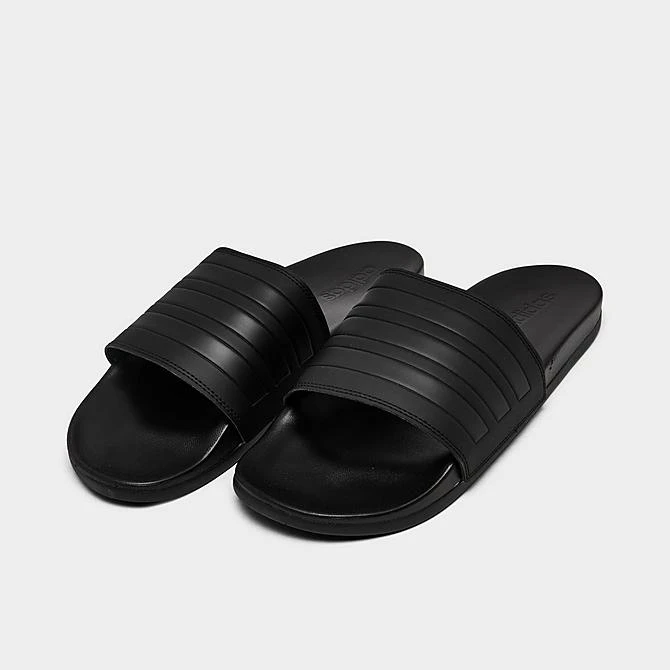 Men's Adidas Essentials Adilette Comfort Slide Sandals Black/Black/Black - GZ5896 001 4 Men's Adidas Essentials Adilette Comfort Slide Sandals Black/Black/Black - GZ5896 001 - Image 2