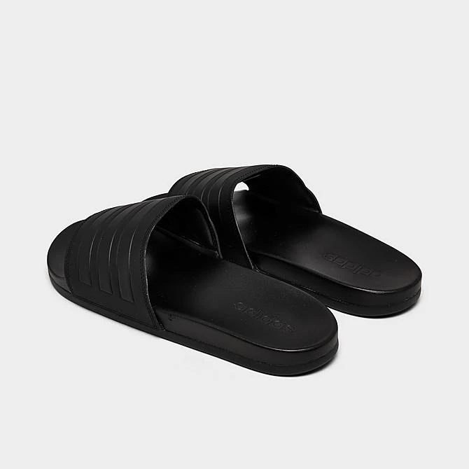 Men's Adidas Essentials Adilette Comfort Slide Sandals Black/Black/Black - GZ5896 001 6 Men's Adidas Essentials Adilette Comfort Slide Sandals Black/Black/Black - GZ5896 001 - Image 4