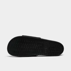 Men's Adidas Essentials Adilette Comfort Slide Sandals Black/Black/Black - GZ5896 001 13 Men's Adidas Essentials Adilette Comfort Slide Sandals Black/Black/Black - GZ5896 001 -Stealth Fit Shop GZ5896 001 P6