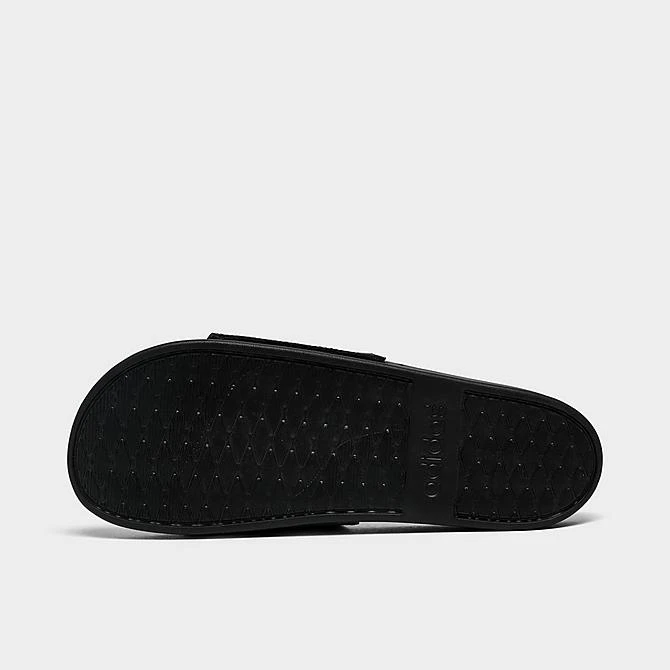Men's Adidas Essentials Adilette Comfort Slide Sandals Black/Black/Black - GZ5896 001 8 Men's Adidas Essentials Adilette Comfort Slide Sandals Black/Black/Black - GZ5896 001 - Image 6