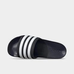 Men's Adidas Adilette Shower Slide Sandals Legend Ink/Footwear White/Legend Ink - GZ5920 408 -Stealth Fit Shop GZ5920 408 P5