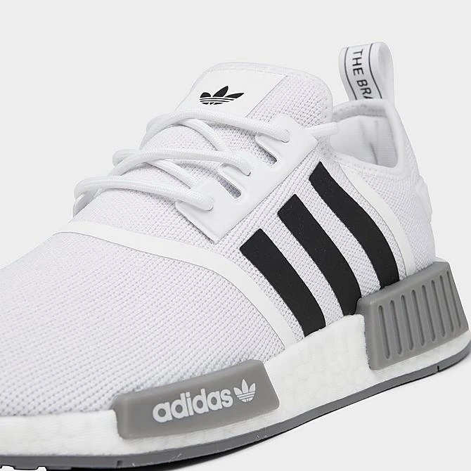 Men's Adidas Originals NMD R1 Casual Shoes Cloud White/Core Black/Grey - GZ9261 100 5 Men's Adidas Originals NMD R1 Casual Shoes Cloud White/Core Black/Grey - GZ9261 100 - Image 3